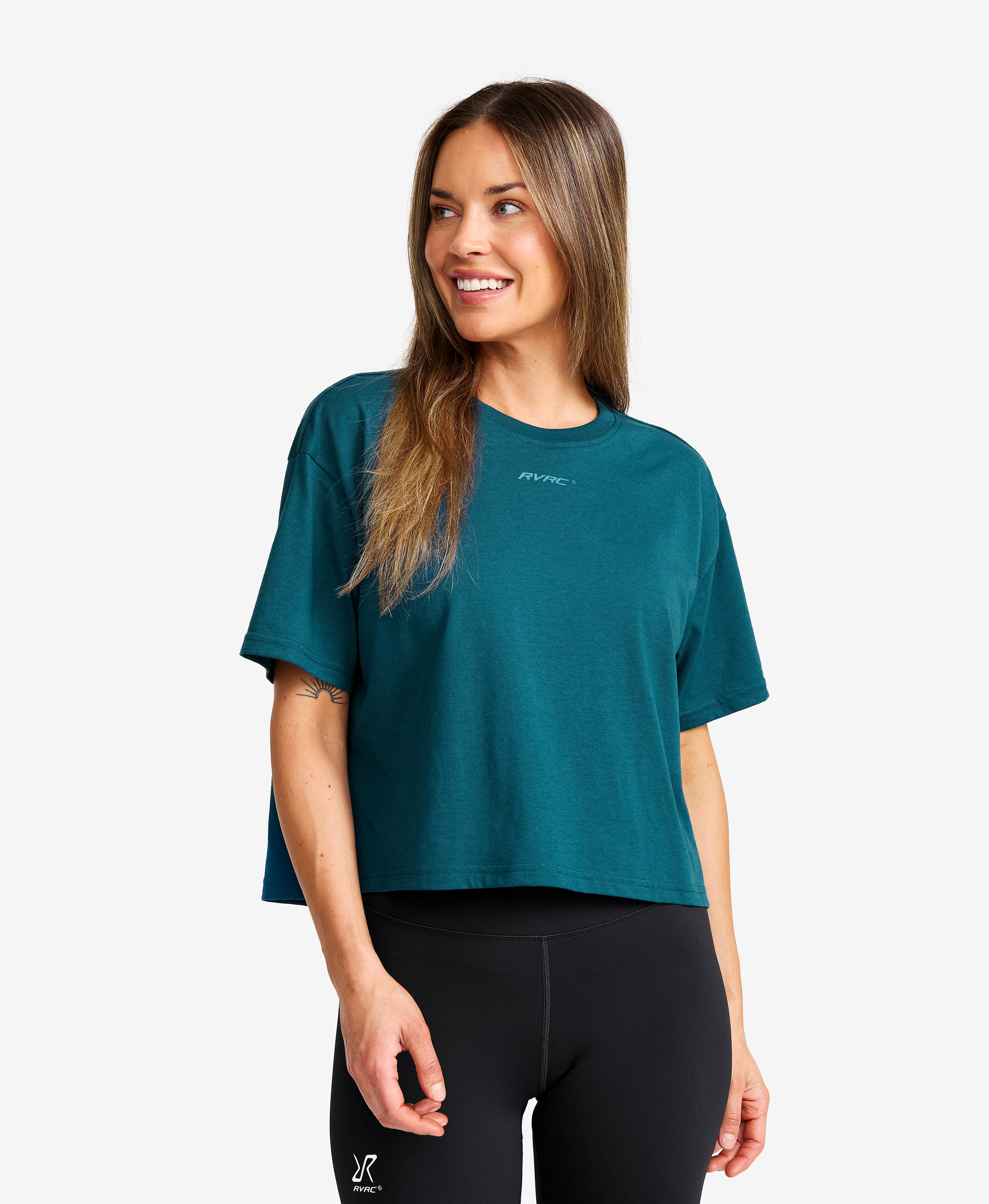 Easy Cropped T-shirt Women