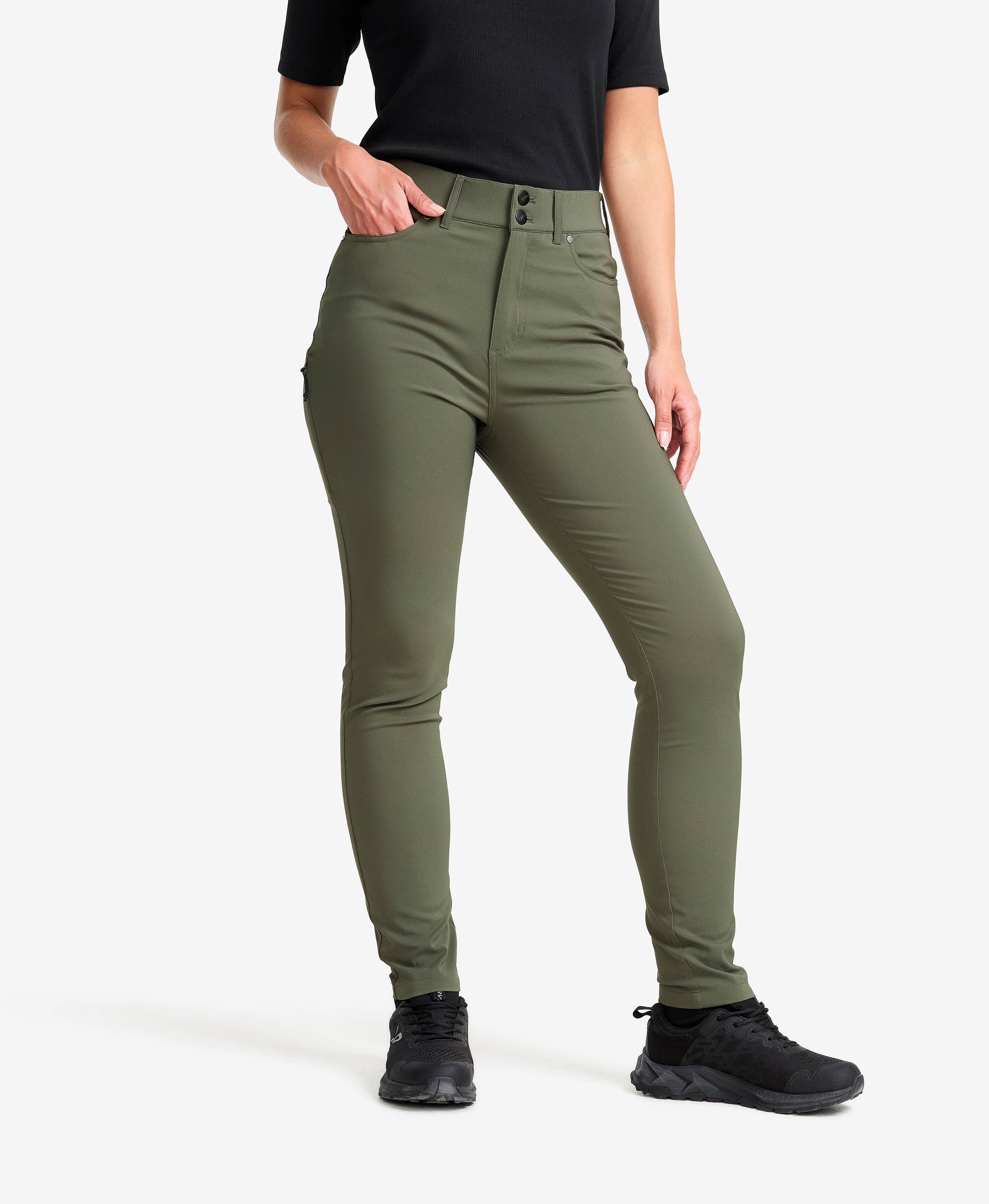 Root High-waist Stretch Jeans Women