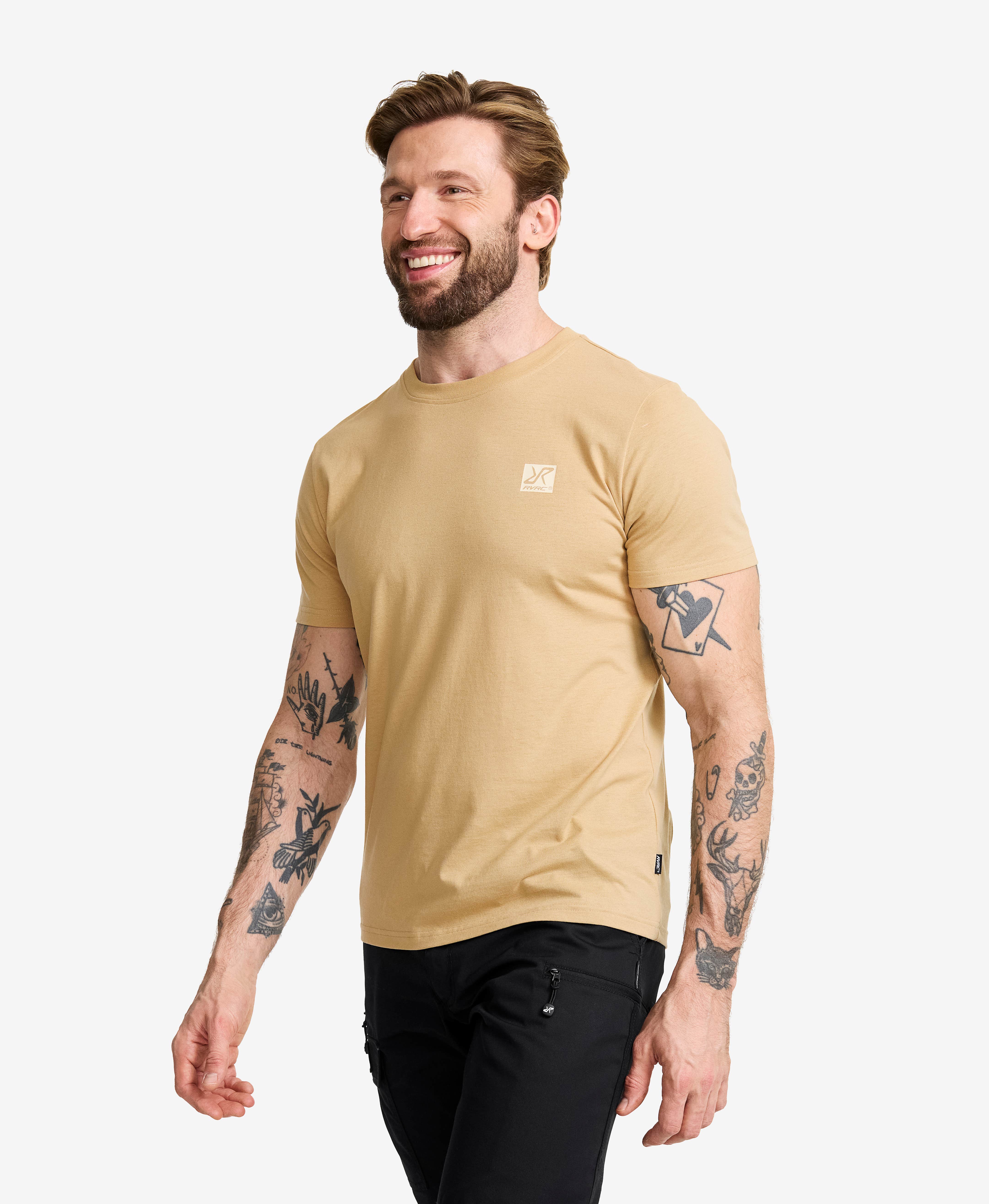 Easy Graphic Logo T-shirt Slim Fit Men