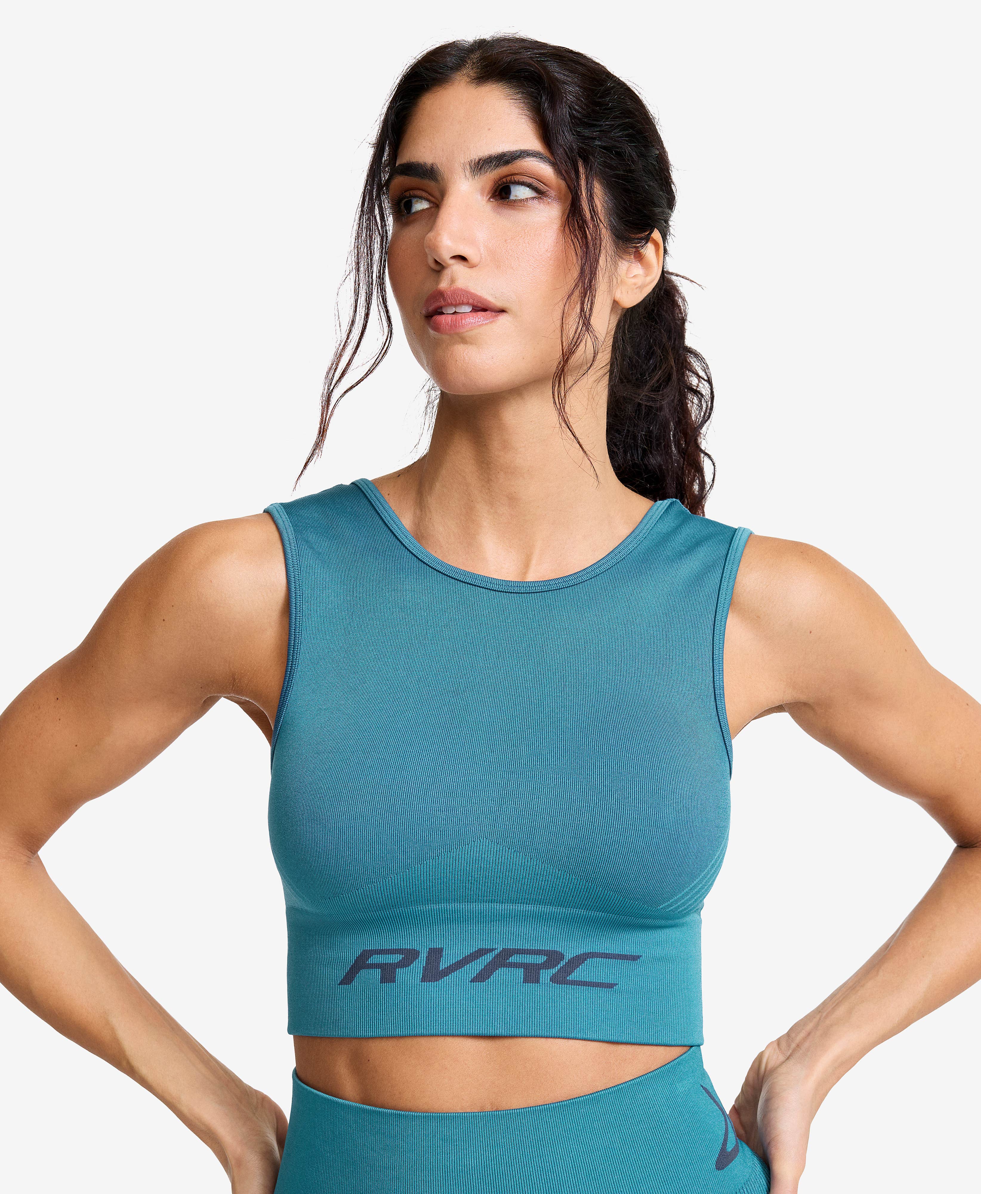 Descent Seamless Crop Top Women