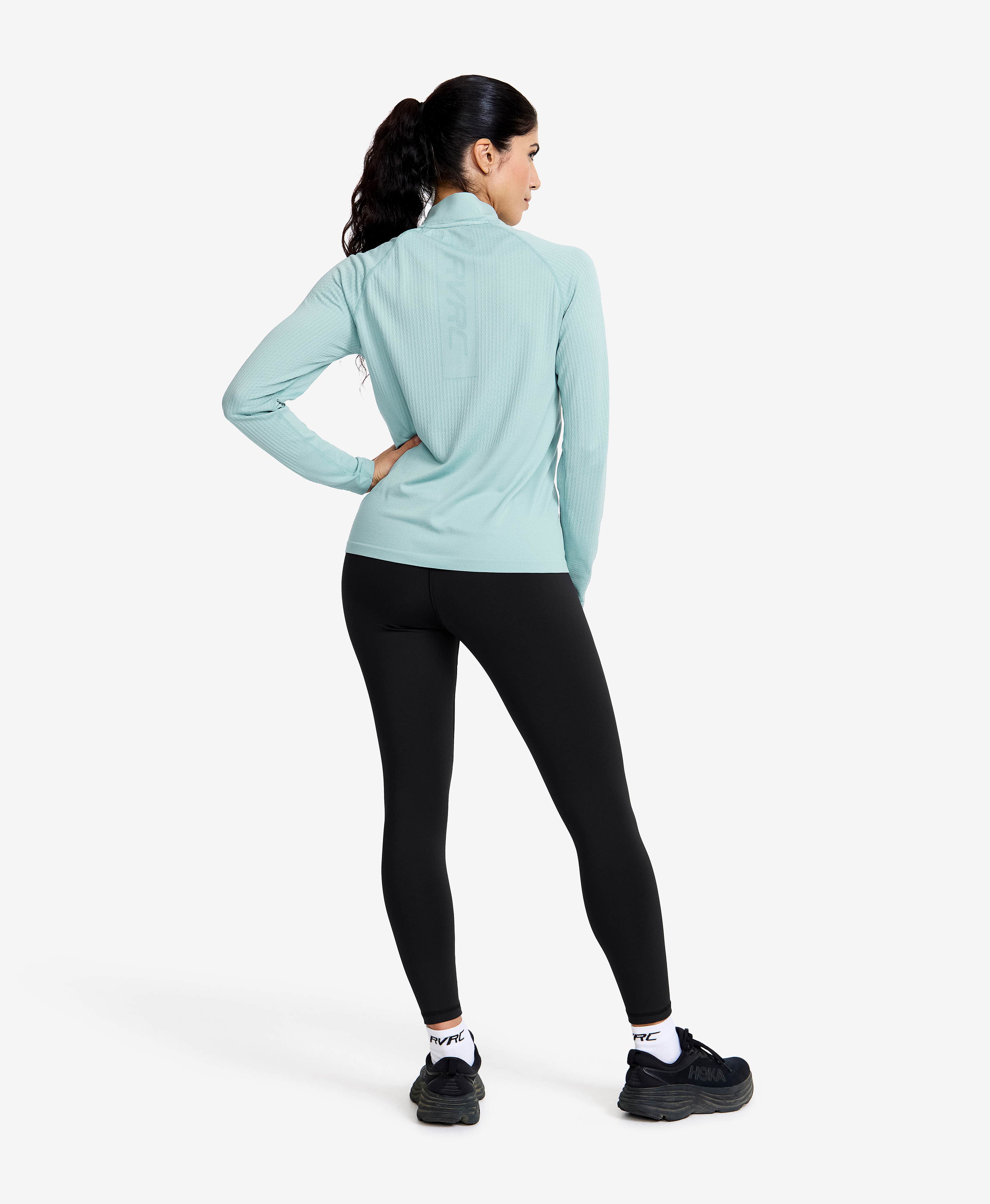 Focus Half-zip Seamless Top Women