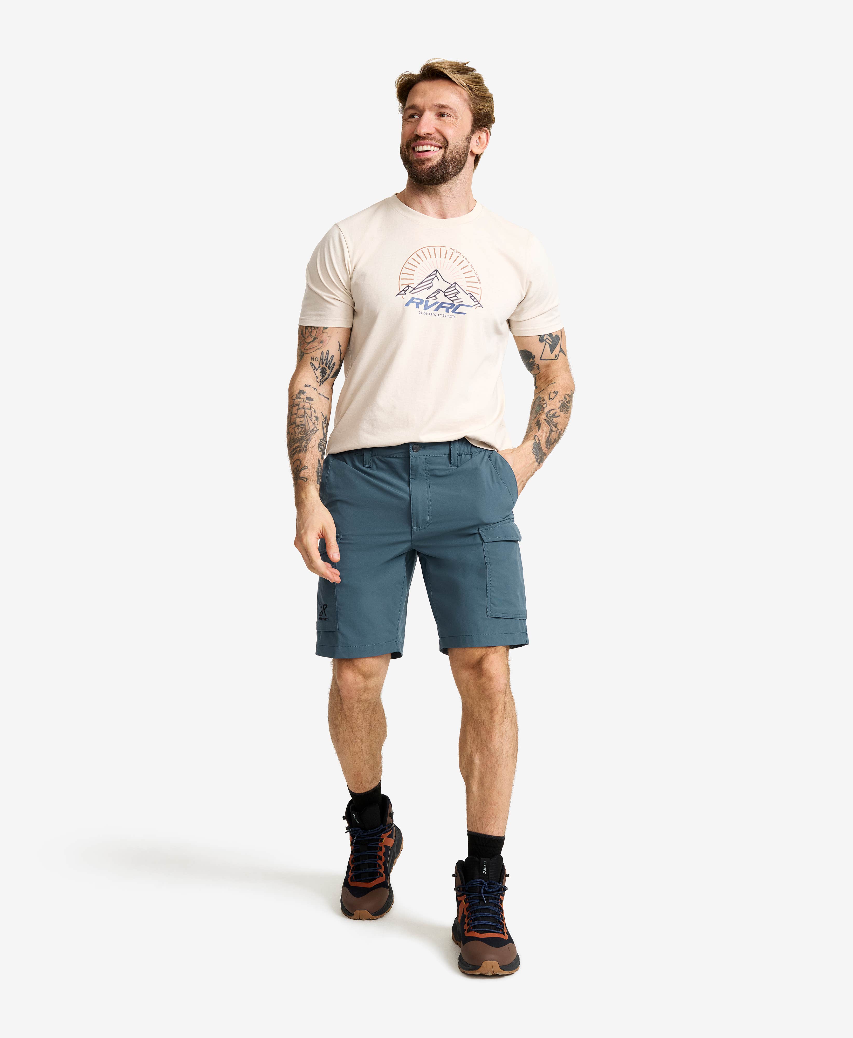 Adventure Cargo Stretch Shorts Men