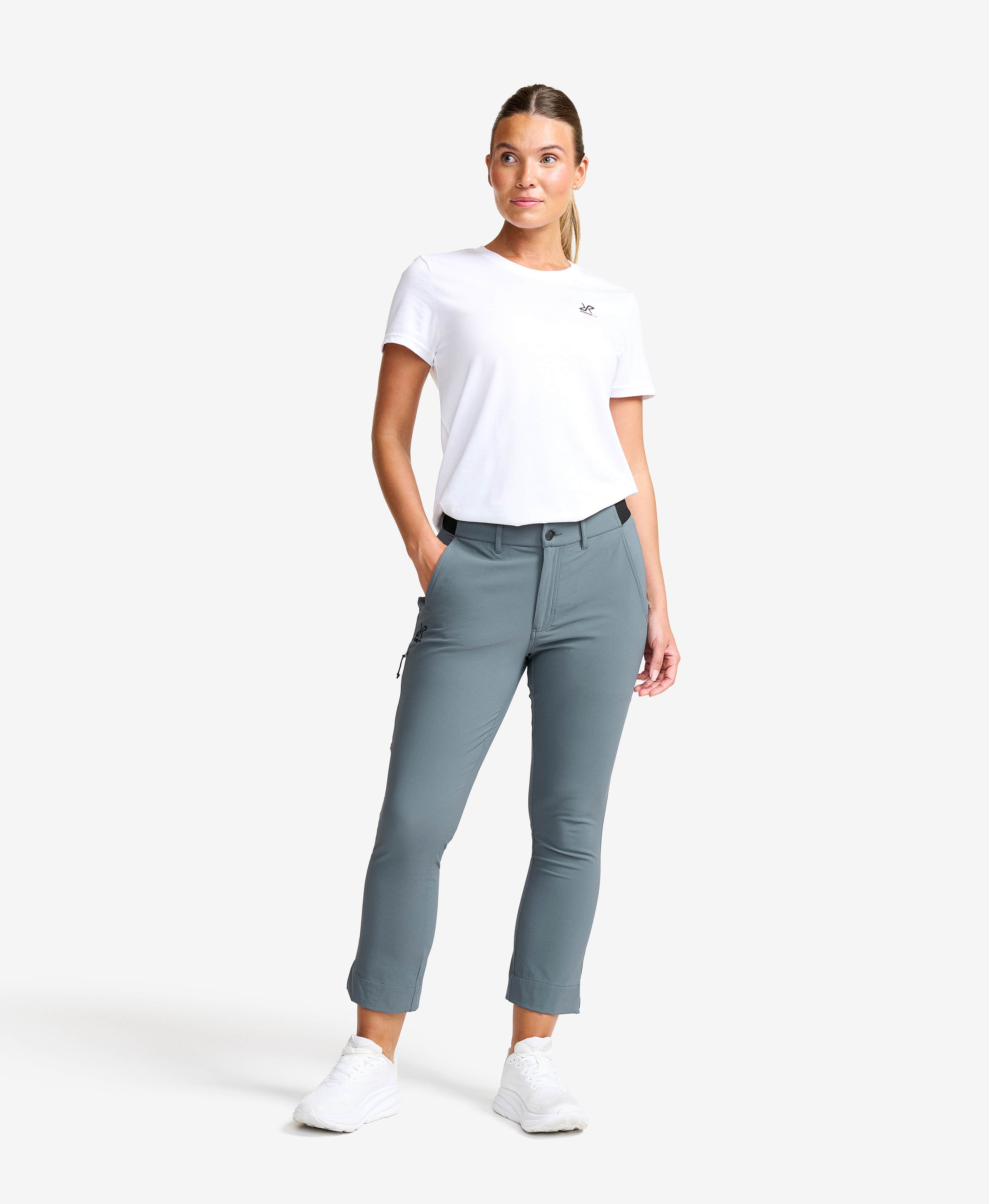 Variety High-waist Cropped Pants Women