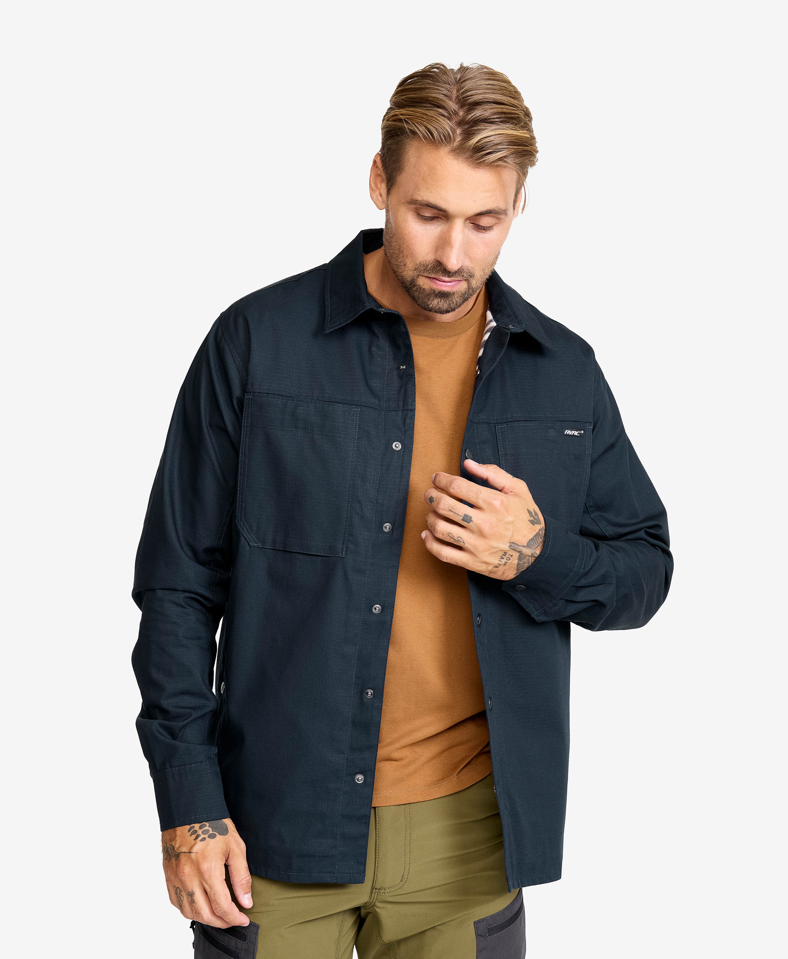Outback Fleece Lined Overshirt Men