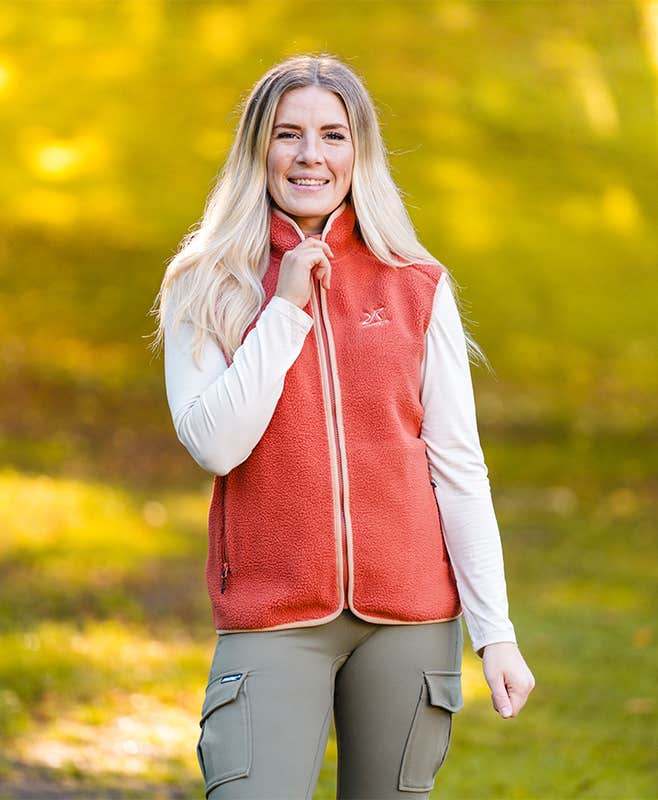 Canyon Full-zip Pile Fleece Vest Women
