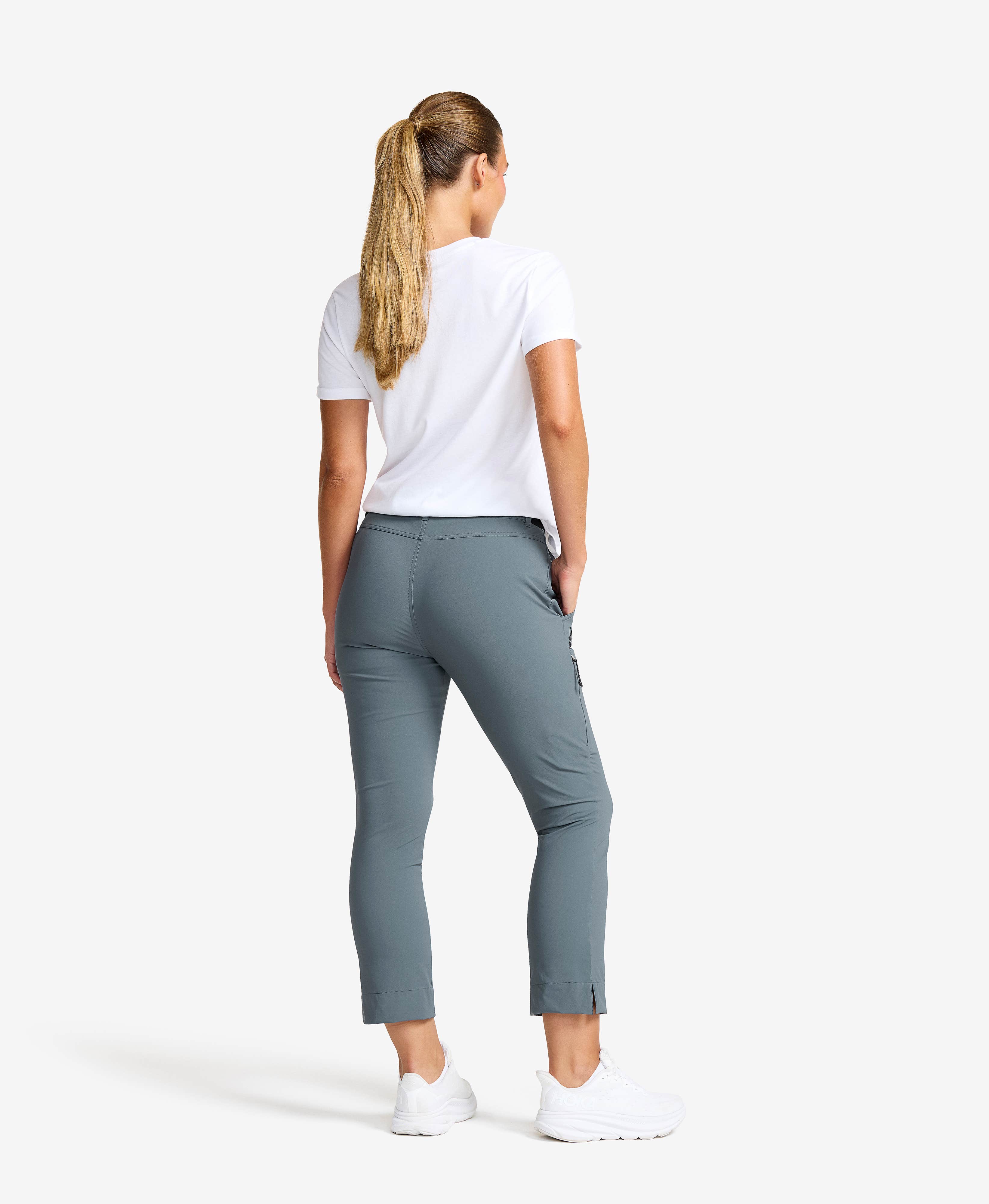 Variety High-waist Cropped Pants Women