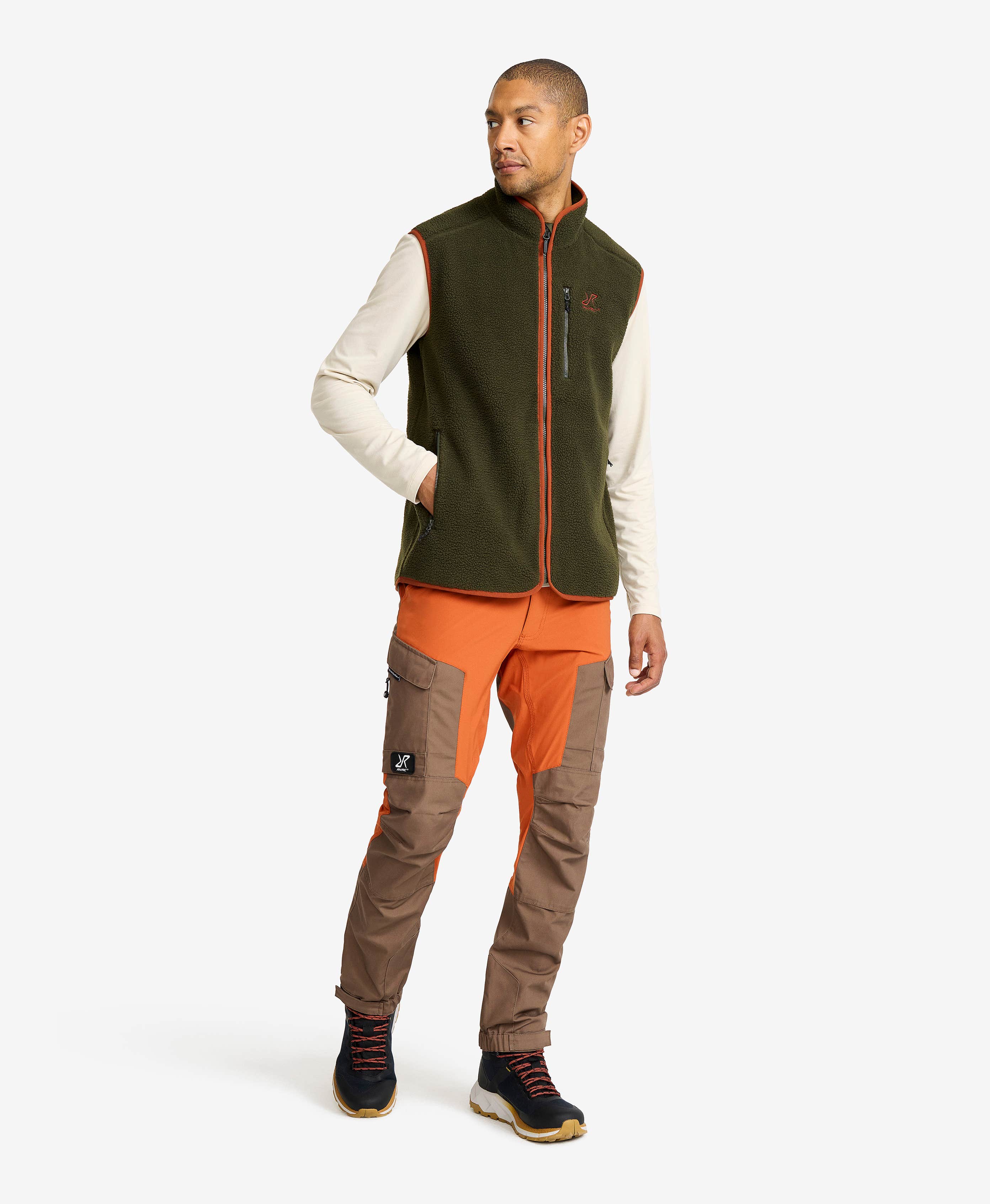 Canyon Full-zip Pile Fleece Vest Men