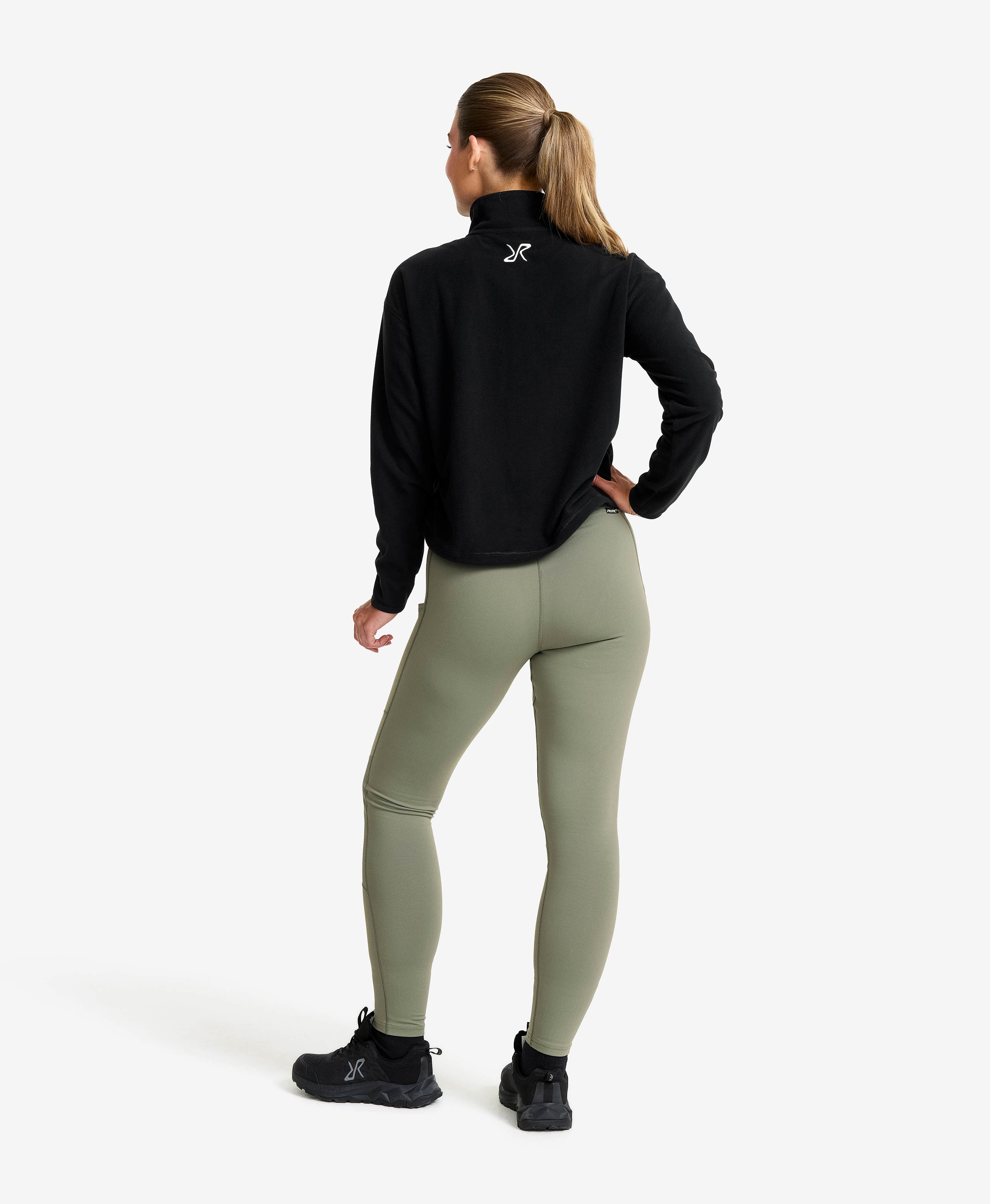 Hiker Cropped Half-zip Fleece Women
