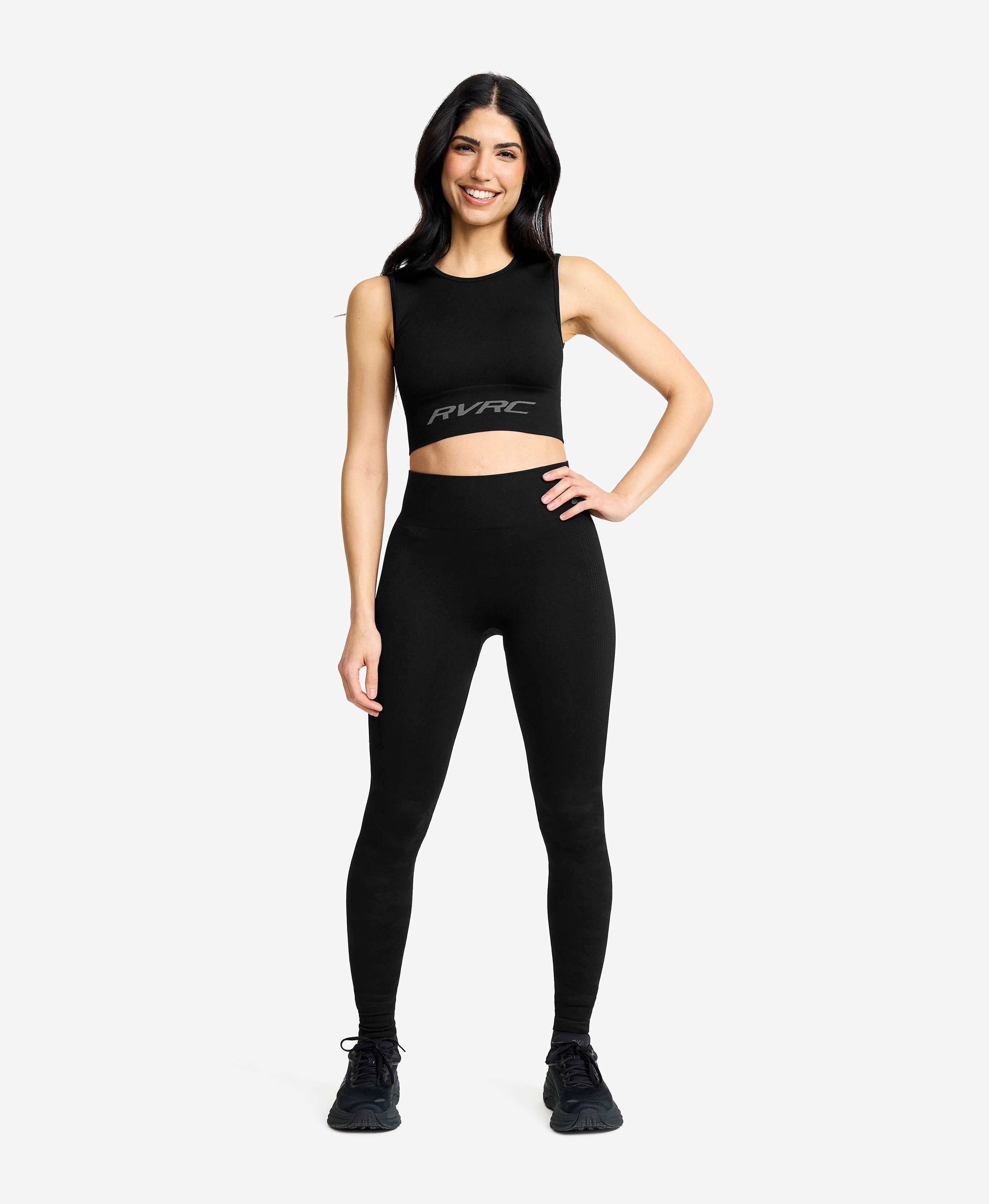 Descent Seamless Crop Top Women