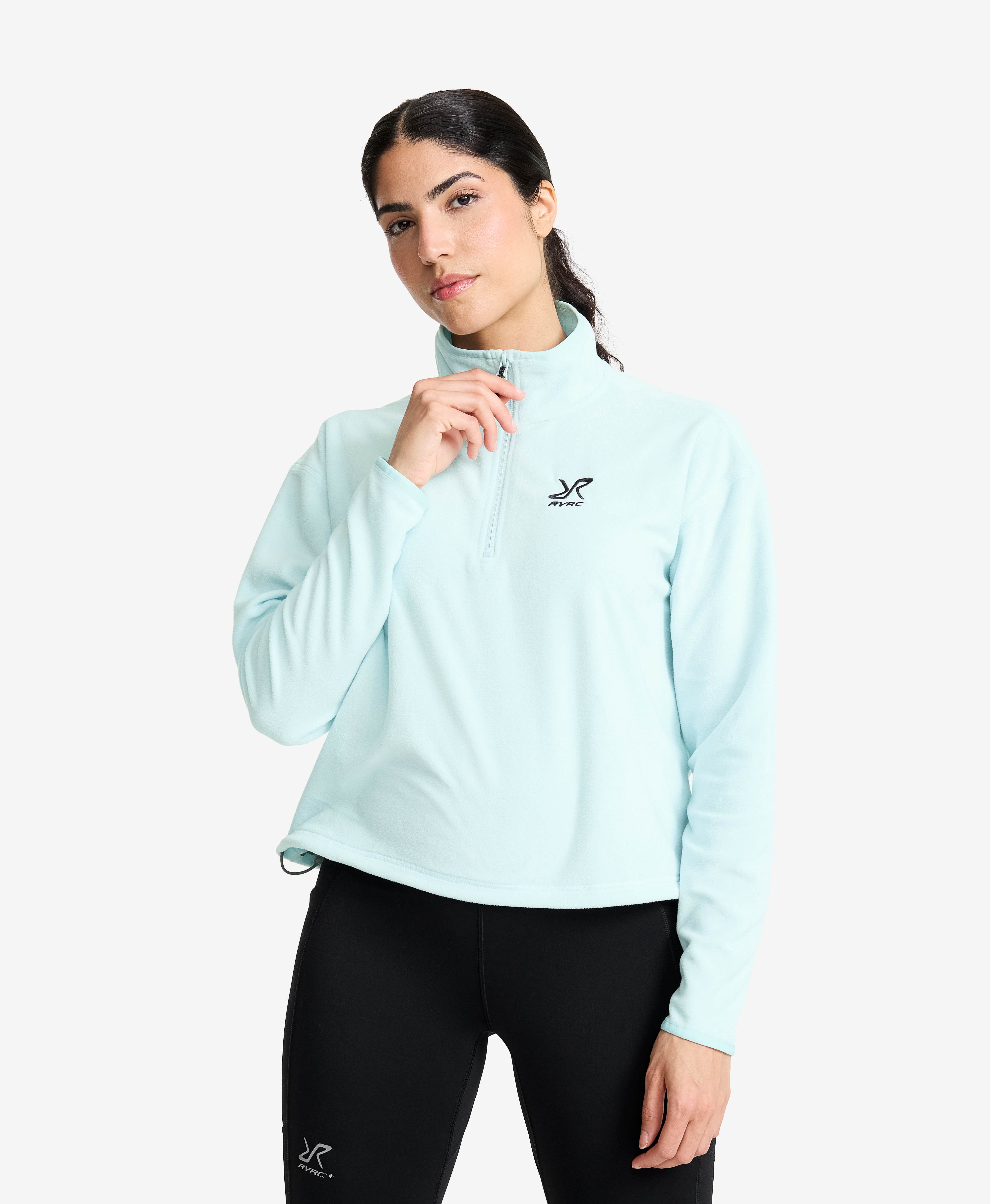 Hiker Cropped Half-zip Fleece Women