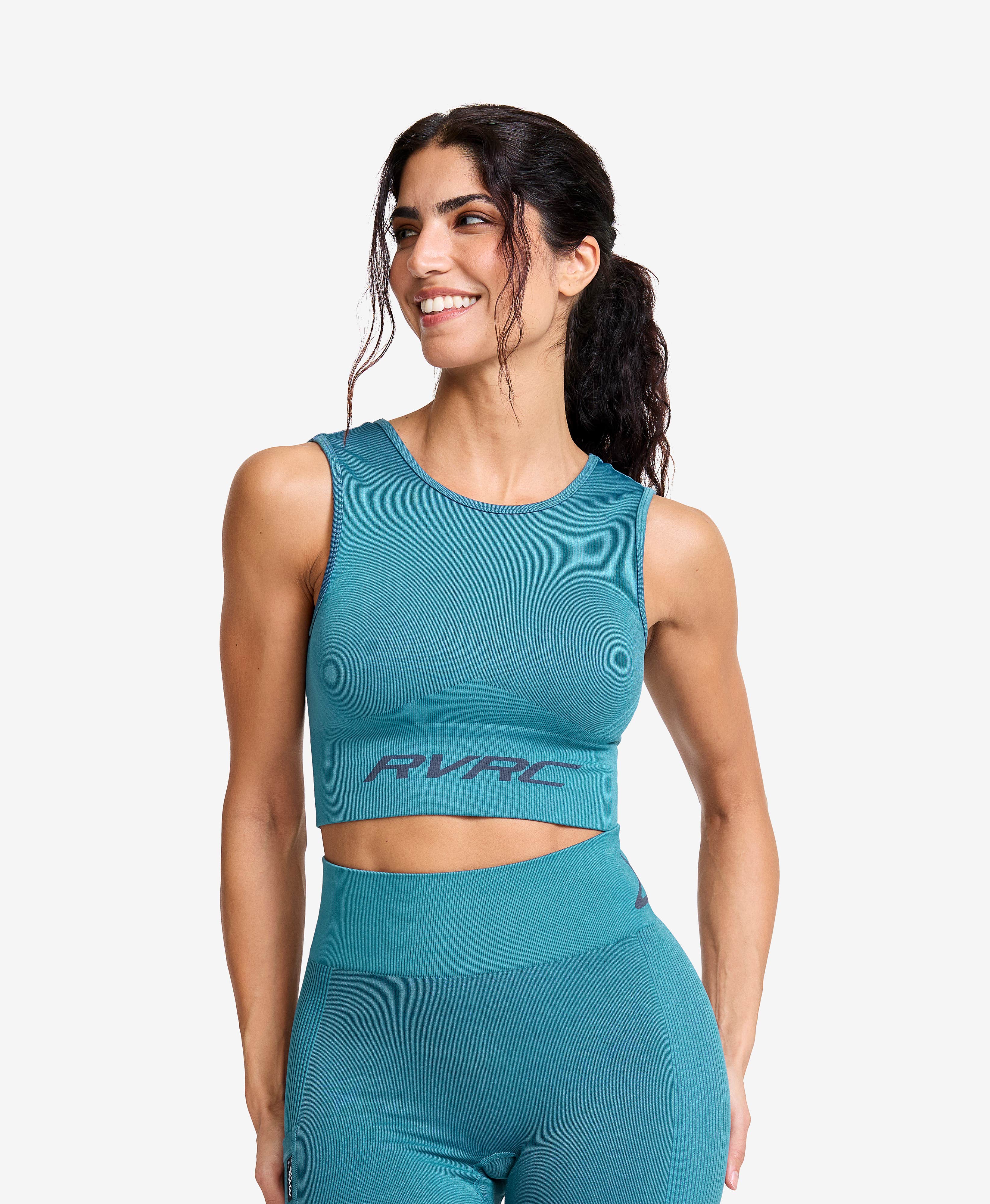 Descent Seamless Crop Top Women