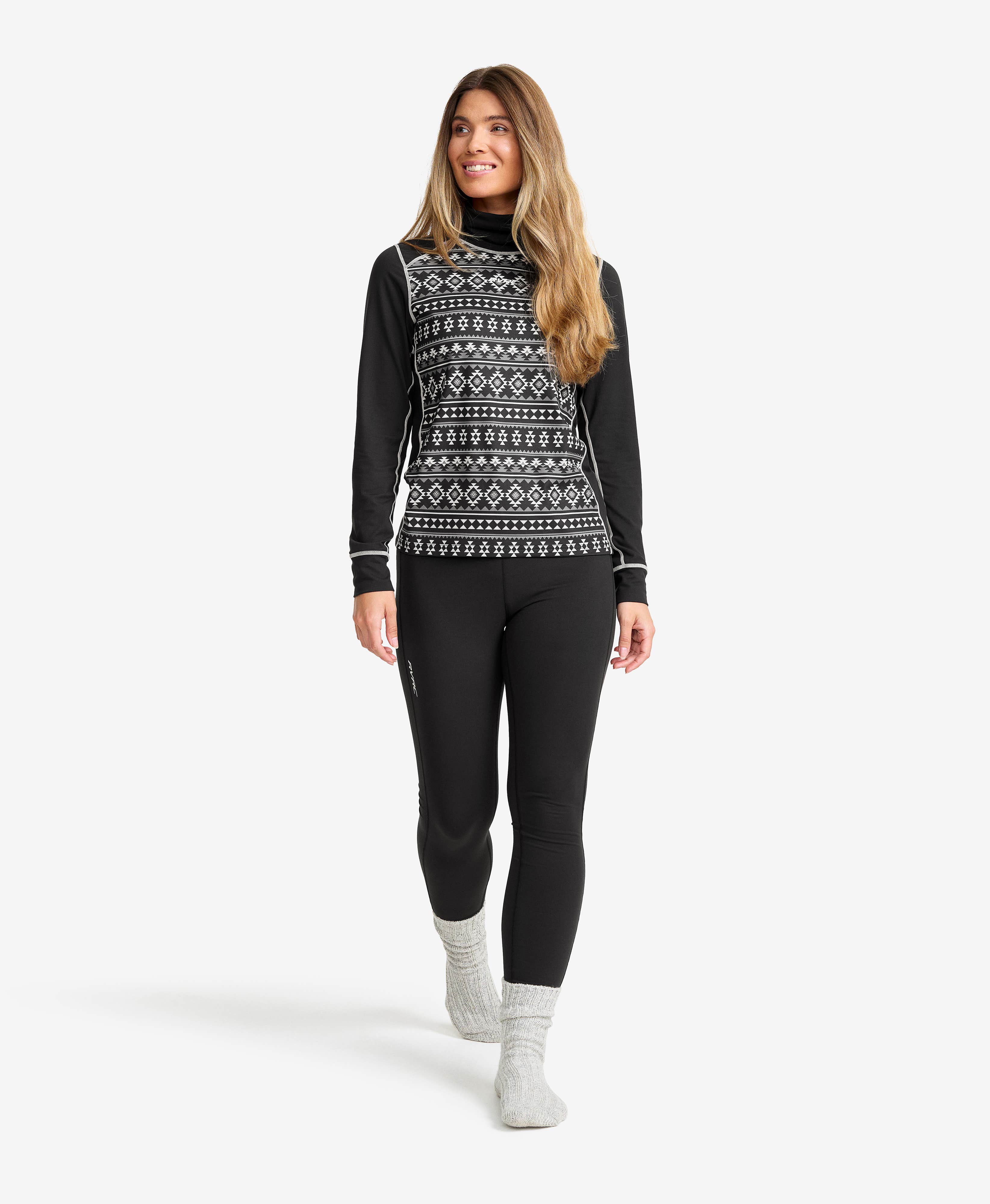 Downhill Base Layer Turtleneck Top Women