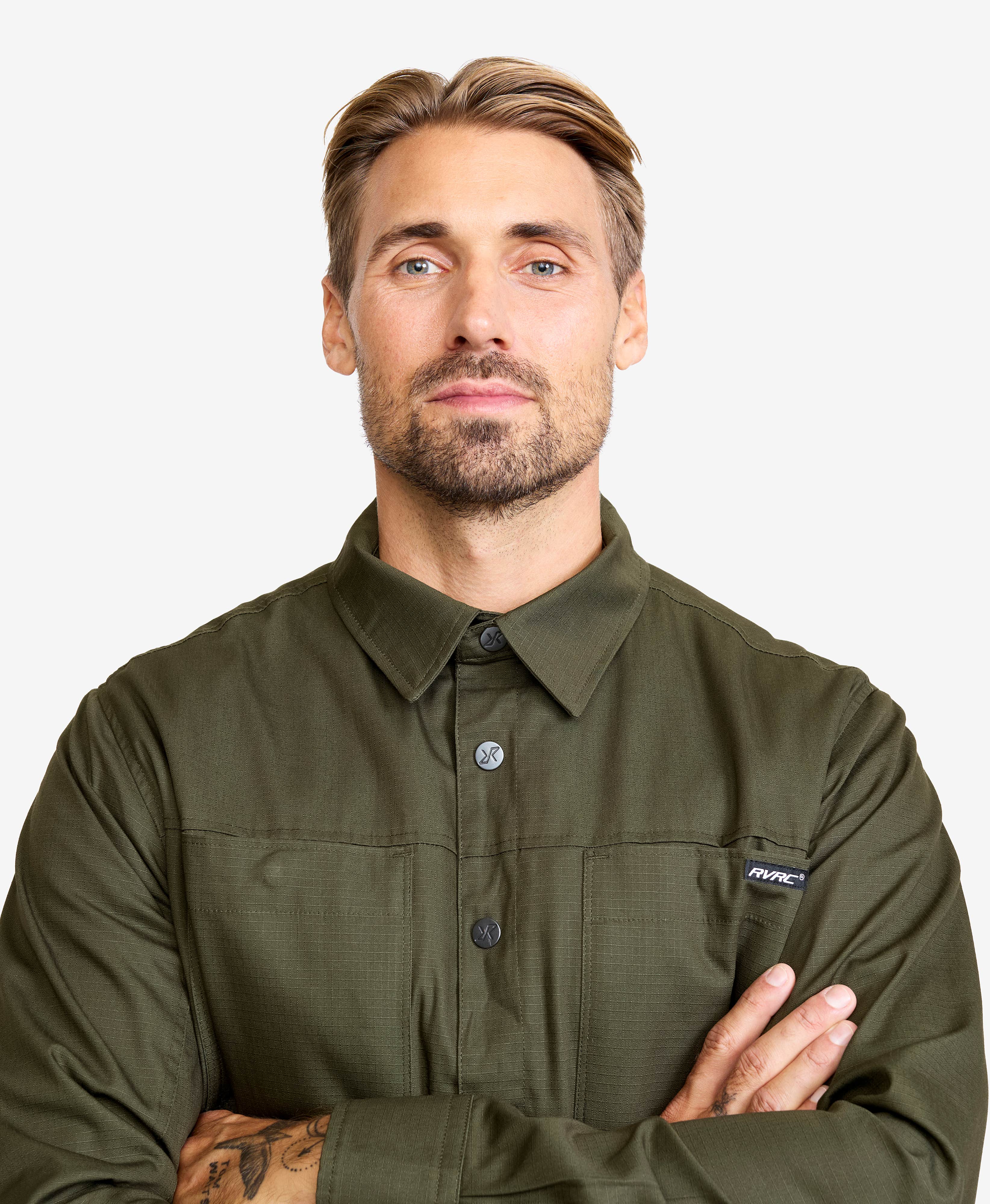 Outback Fleece Lined Overshirt Men