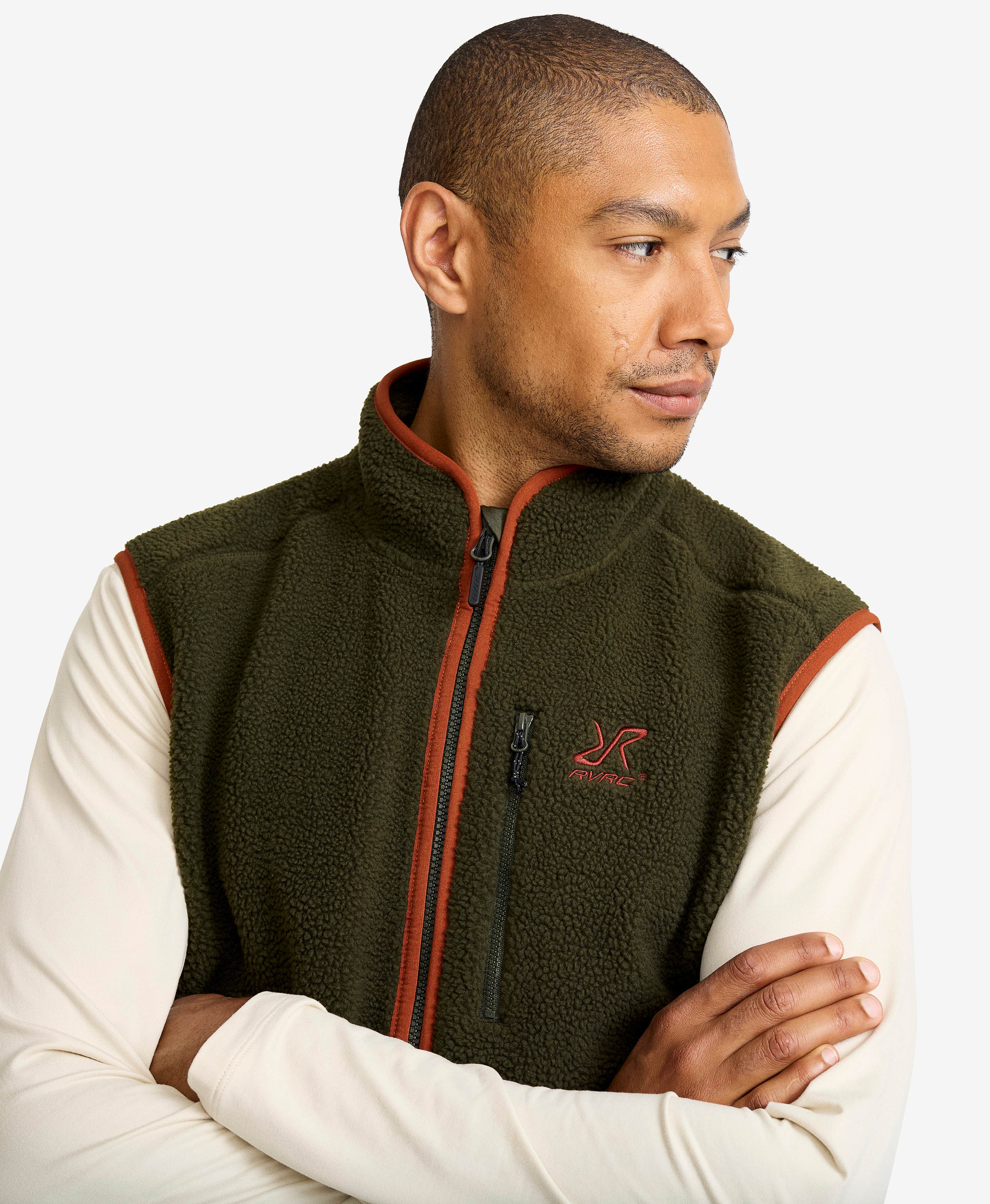 Canyon Full-zip Pile Fleece Vest Men