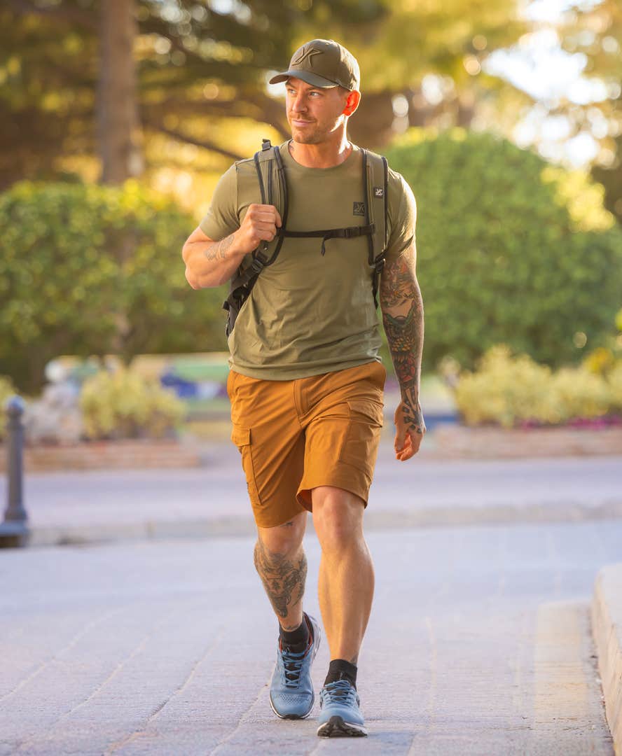 Adventure Cargo Stretch Shorts Men