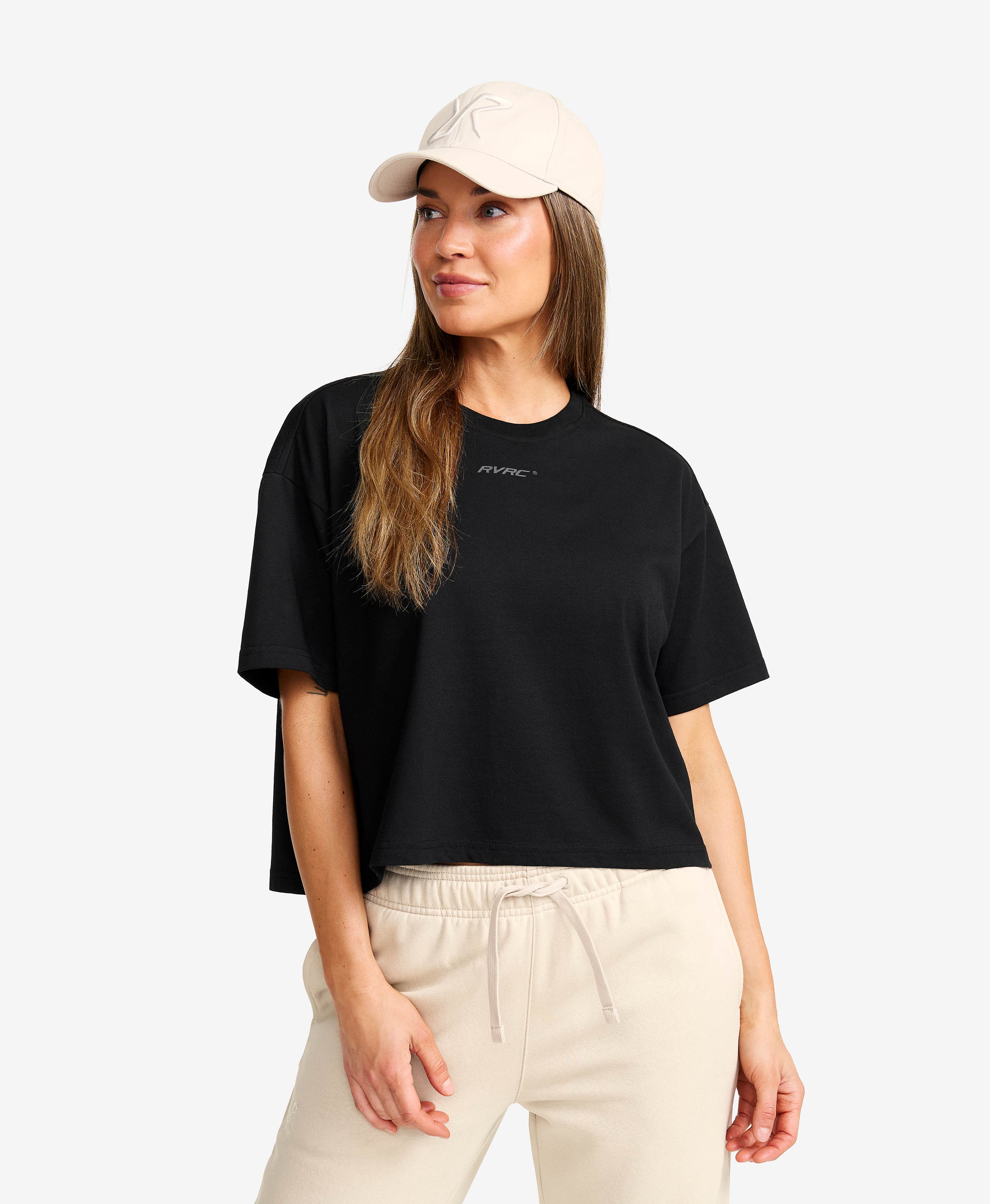 Easy Cropped T-shirt Women