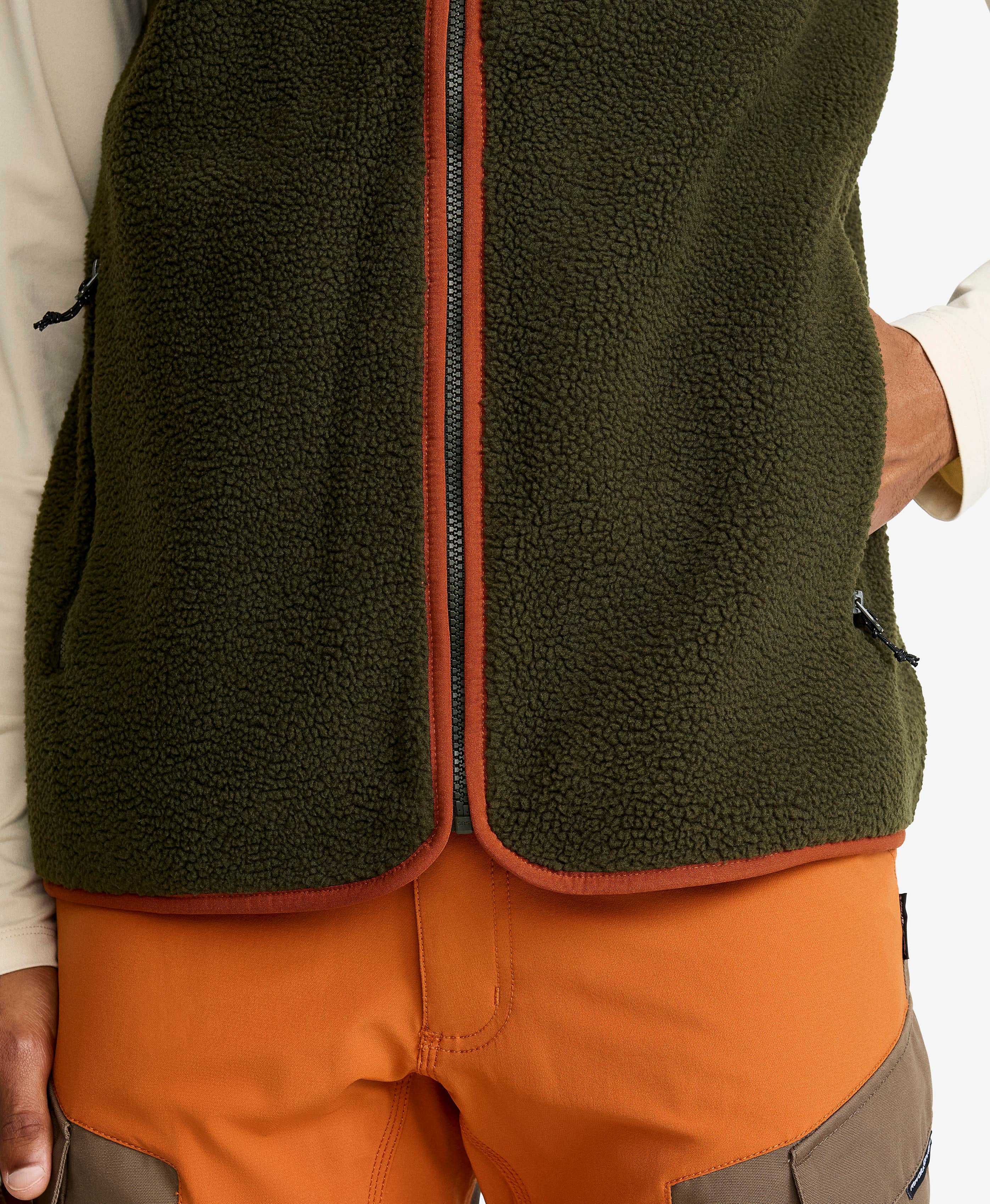 Canyon Full-zip Pile Fleece Vest Men