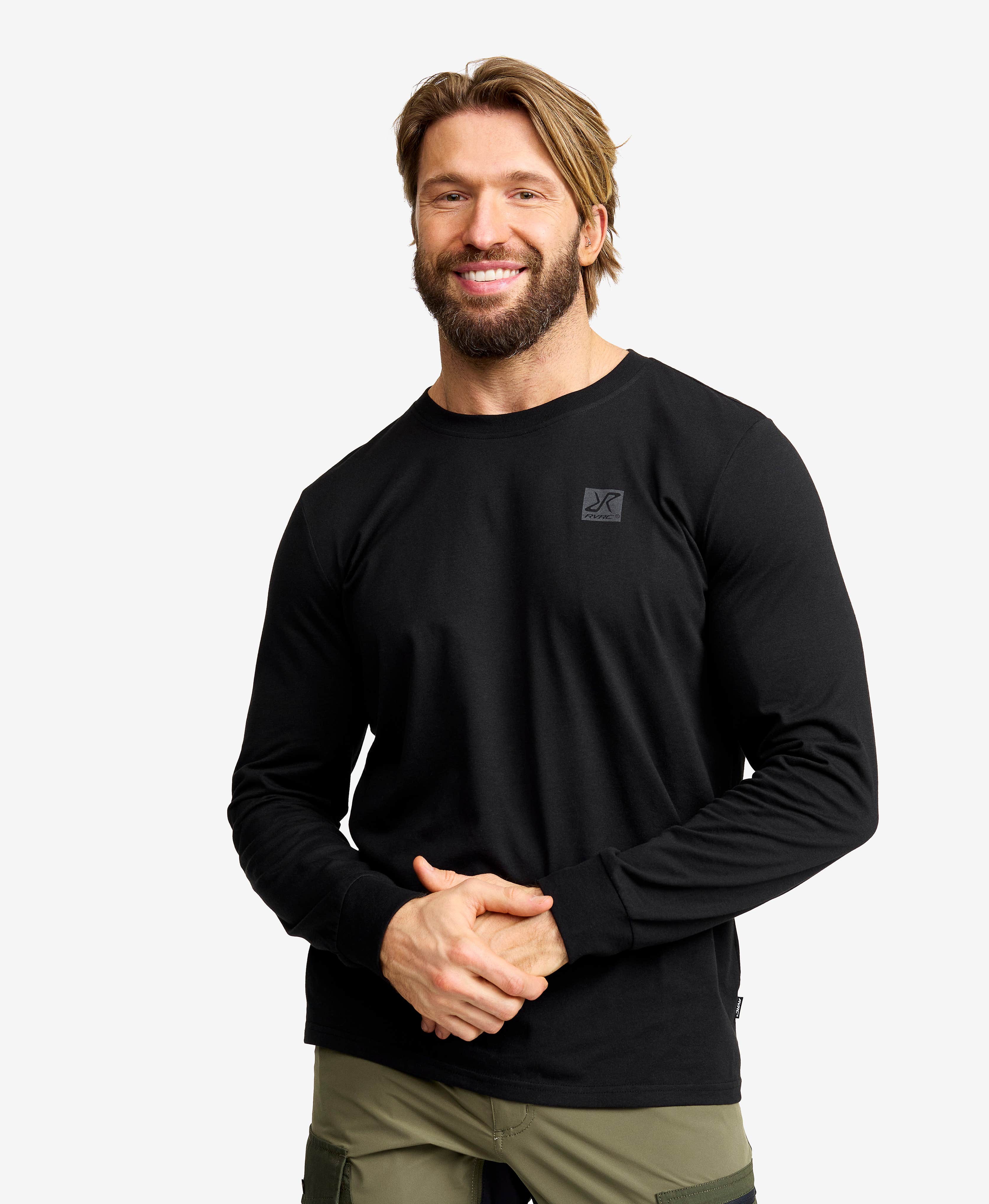 Easy Long-sleeved T-shirt Men