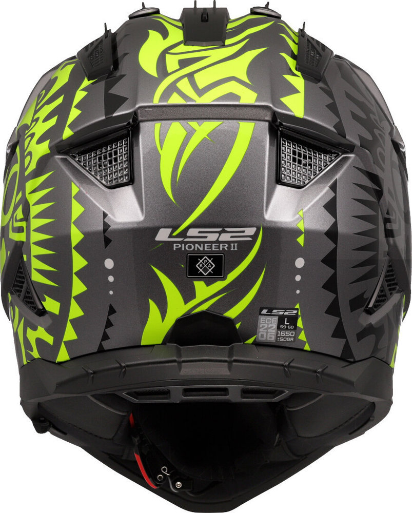 LS2 MX702 Pioneer II Rangi Motocross Helmet