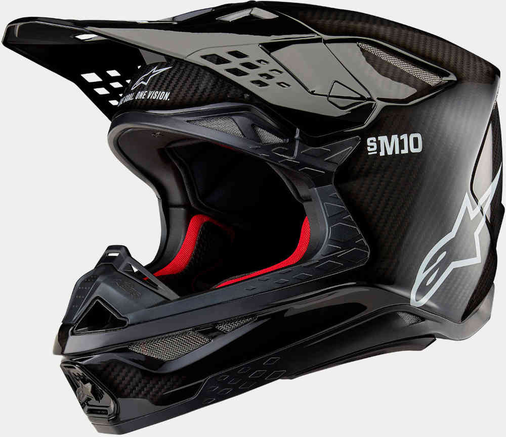 Alpinestars Supertech S-M10 Solid 2024 Motocross Helmet