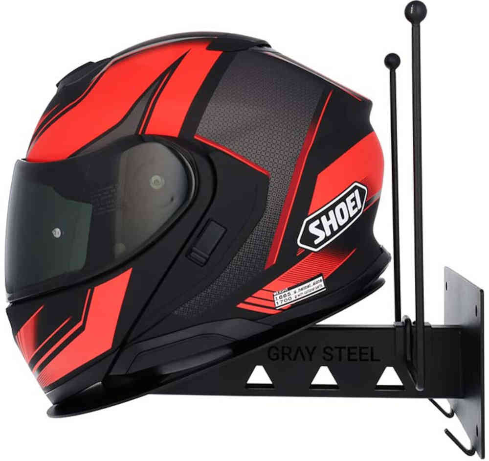 Gray Steel X7 Motorcycle Wardrobe