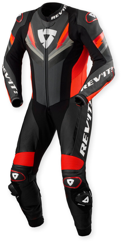 Revit Quantum 3 perforated One Piece Motorcycle Leather Suit