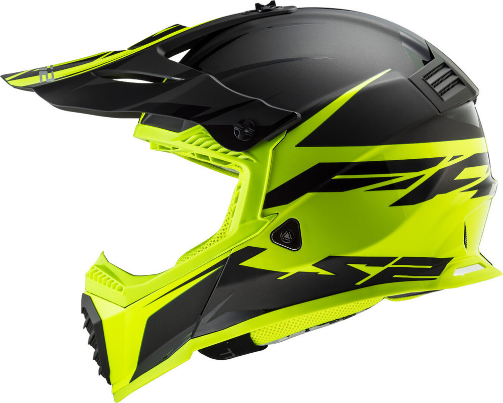 LS2 MX437 Fast Evo Roar Motocross Helmet