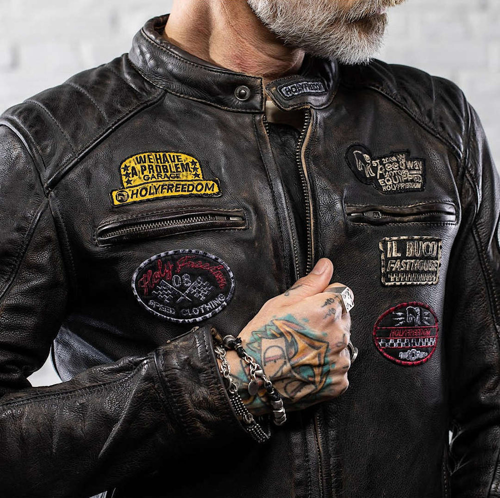 HolyFreedom Zero Evolution Motorcycle Leather Jacket