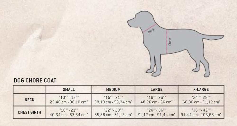 Carhartt Rain Defender Chore Coat Dog Overall