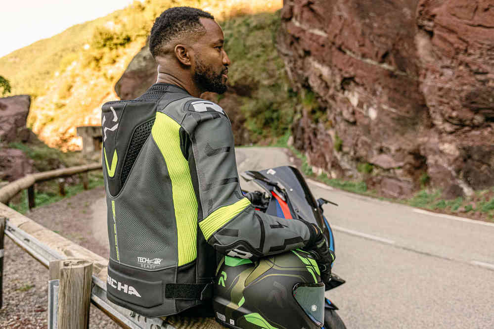 Richa Stradale perforated Motorcycle Leather Jacket