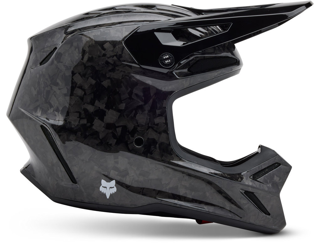 FOX V3 RS Carbon Solid MIPS Motocross Helmet