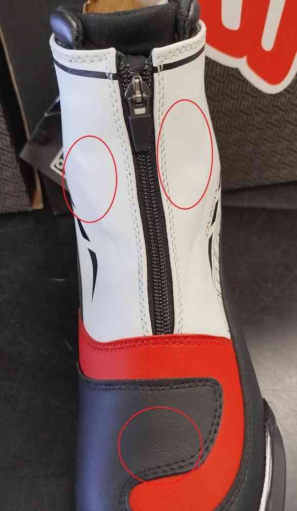 Bogotto Lap motorcycle shoes 2nd choice item