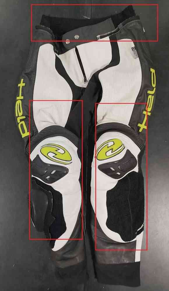 Held Grind motorcycle leather pants 2nd choice item