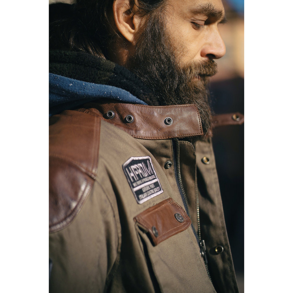 HolyFreedom Quattro Waxed Evo Motorcycle Textile Jacket