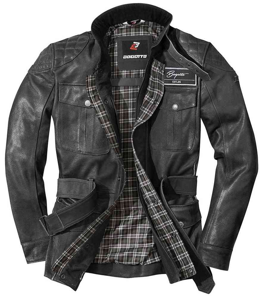 Bogotto Bristol Motorcycle Leather Jacket