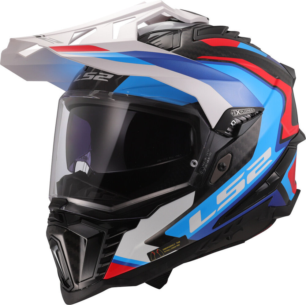 LS2 MX701 Explorer Carbon Frontier II Motocross Helmet