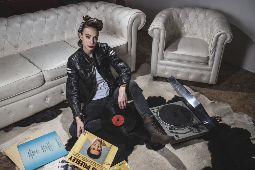 Segura Funky Ladies Motorcycle Leather Jacket