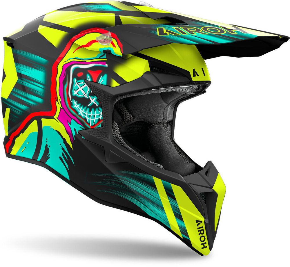Airoh Wraaap Cyber Motocross Helmet