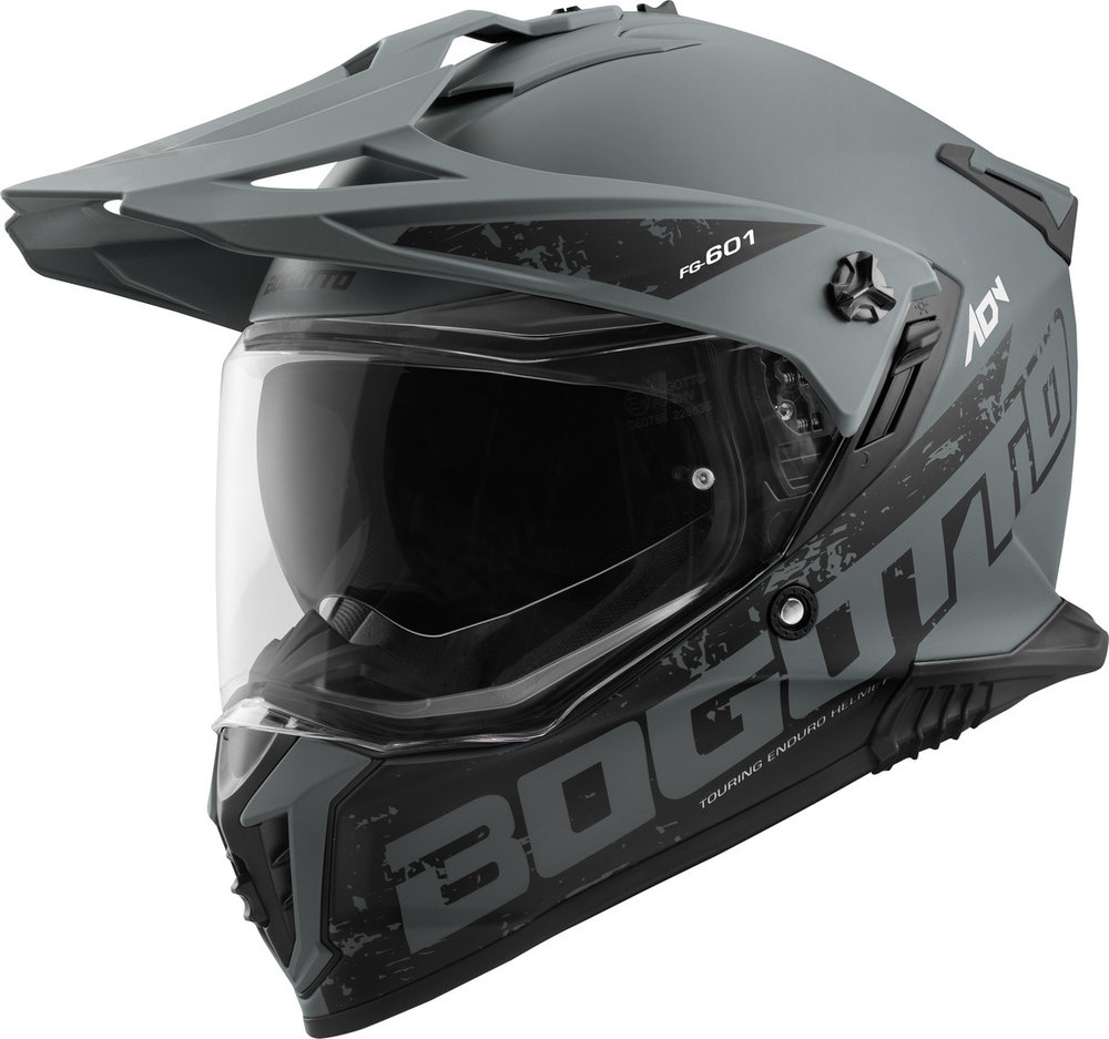 Bogotto FG-601 Duo Fiberglass Enduro Helmet
