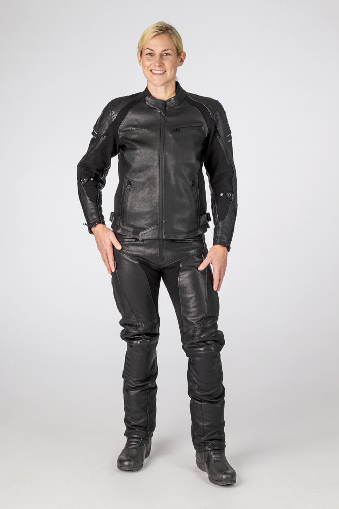 Halvarssons Risberg Ladies Motorcycle Leather Jacket