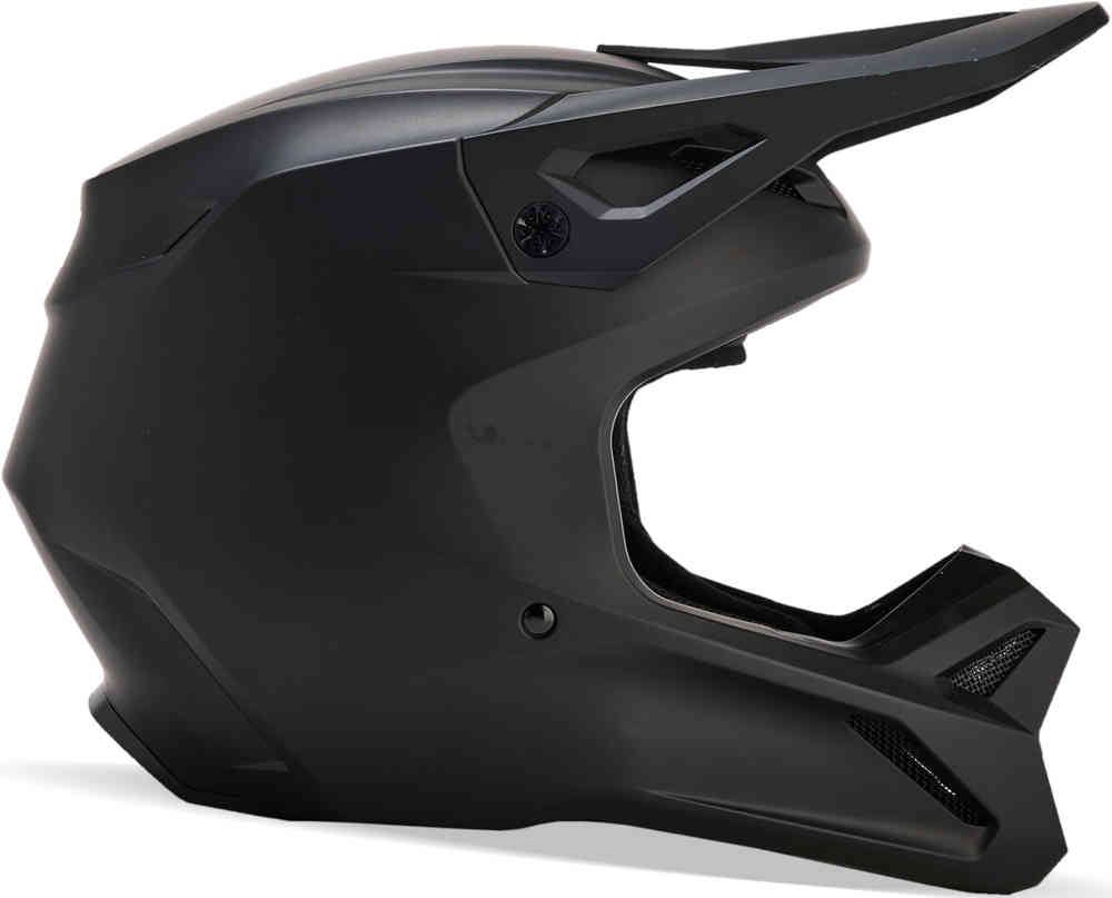 FOX V1 Matte Black 2023 Youth Motocross Helmet