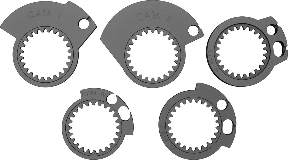 Scott SX II Lock-On Grips + Cam Set
