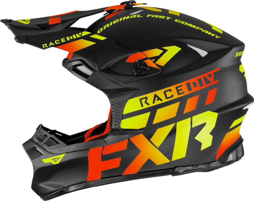 FXR Blade Race Div Motocross Helmet