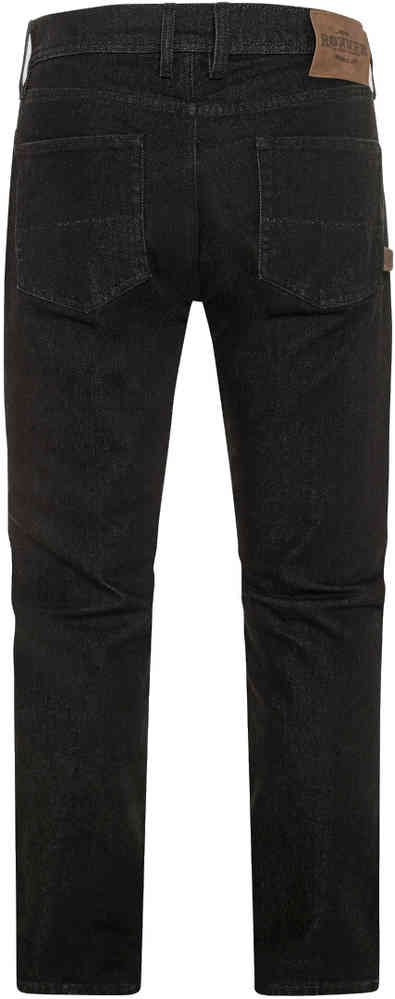 Rokker Hunter Black Motorcycle Jeans