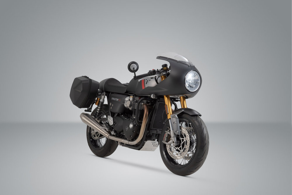 SW-Motech URBAN ABS side case system - 2x 16,5 l. Triumph Thruxton 1200/R, TFC.