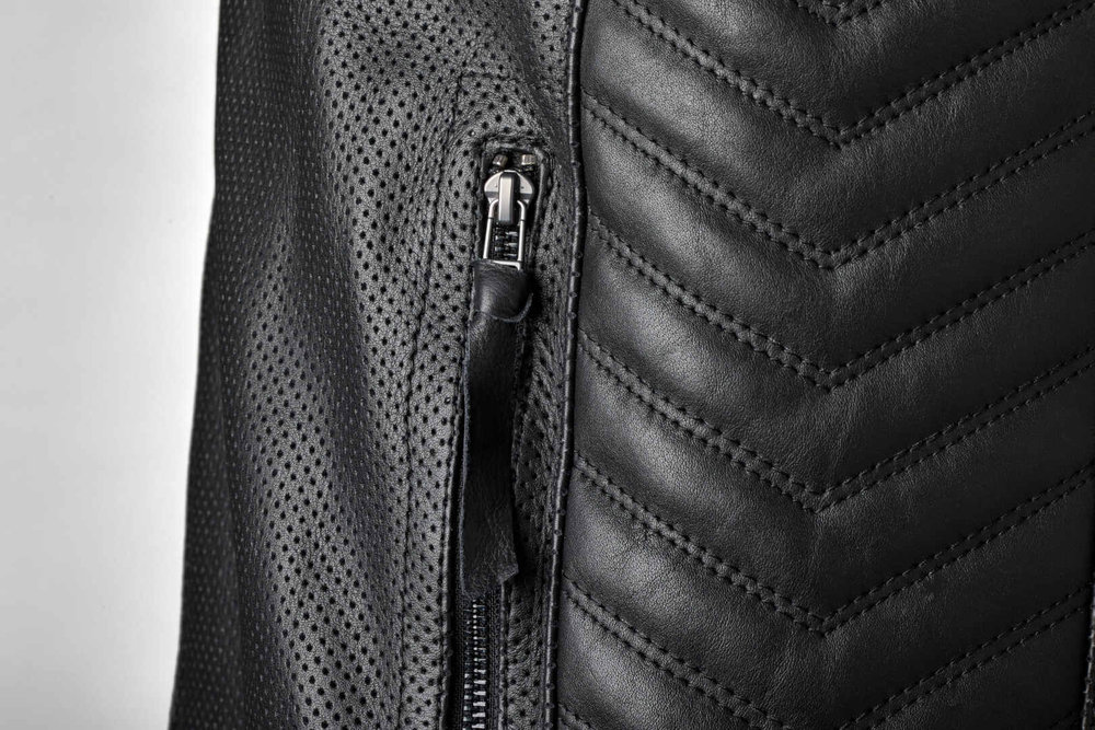 RST Roadster Air Perforated Motorcycle Leather Jacket