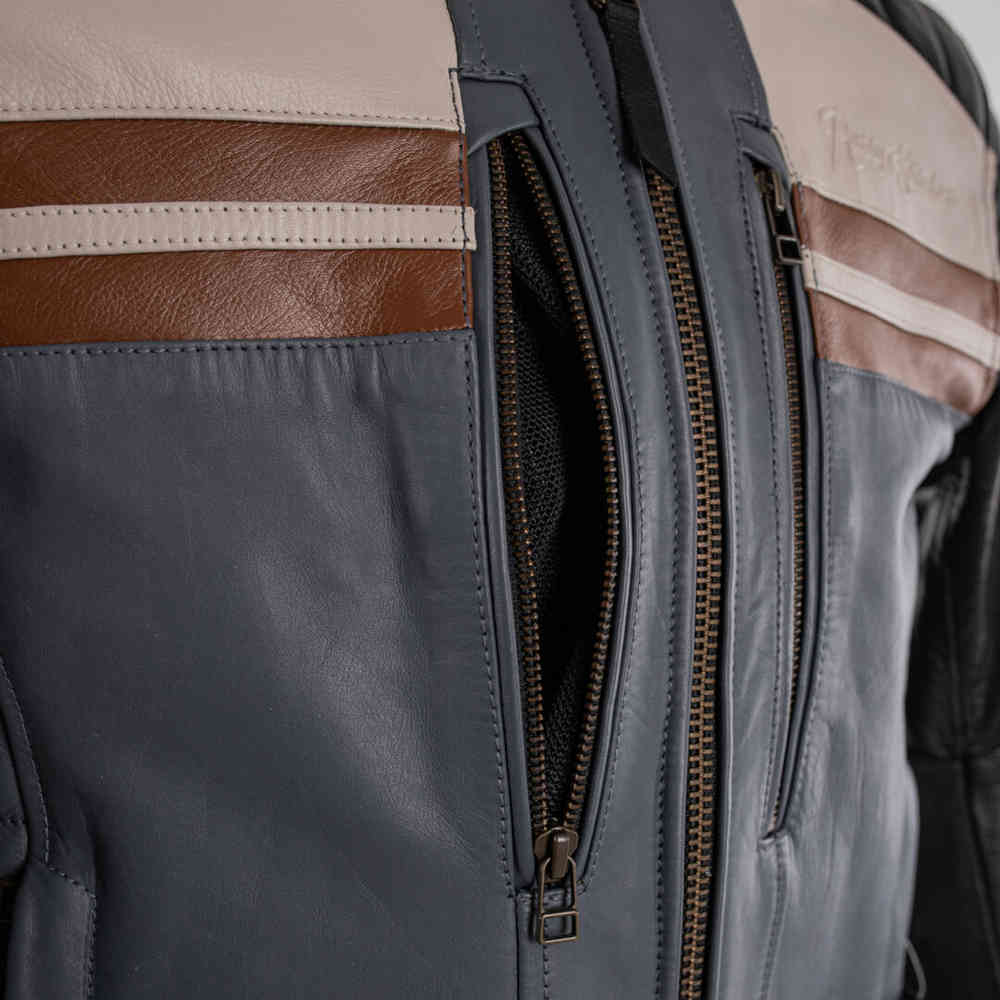 Rusty Stitches Steve Motorcycle Leather Jacket