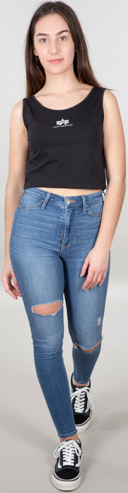 Alpha Industries Basic Crop SL Ladies Tank Top