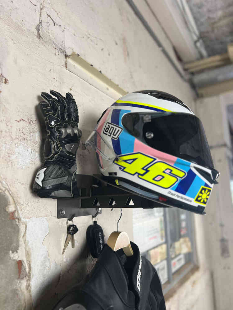 Gray Steel X7 Motorcycle Wardrobe