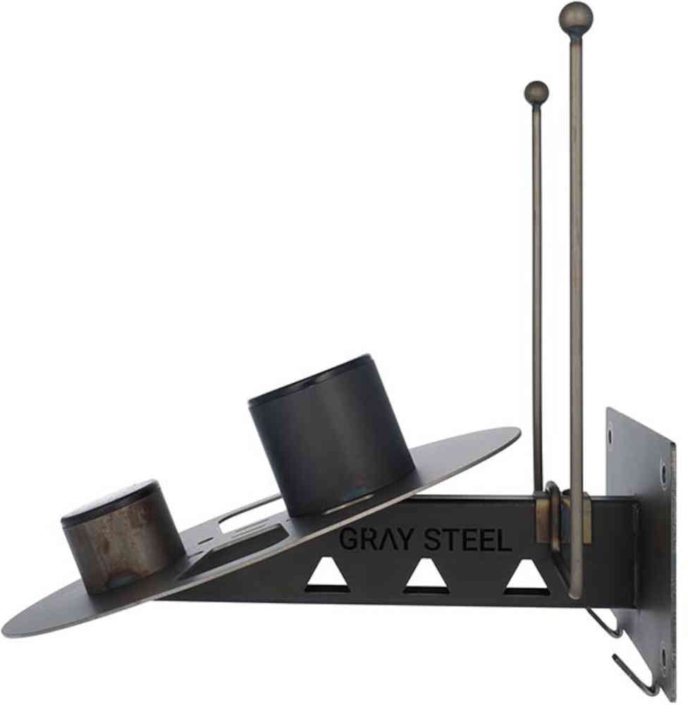 Gray Steel X7 Motorcycle Wardrobe